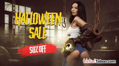 halloween sale on virtualtaboo with posh busty simon kitty         