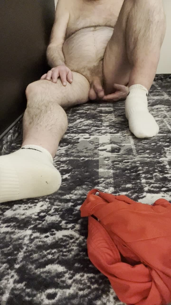 Coach Karl White Socks, Bare Feet Bare Balls 5835 #34