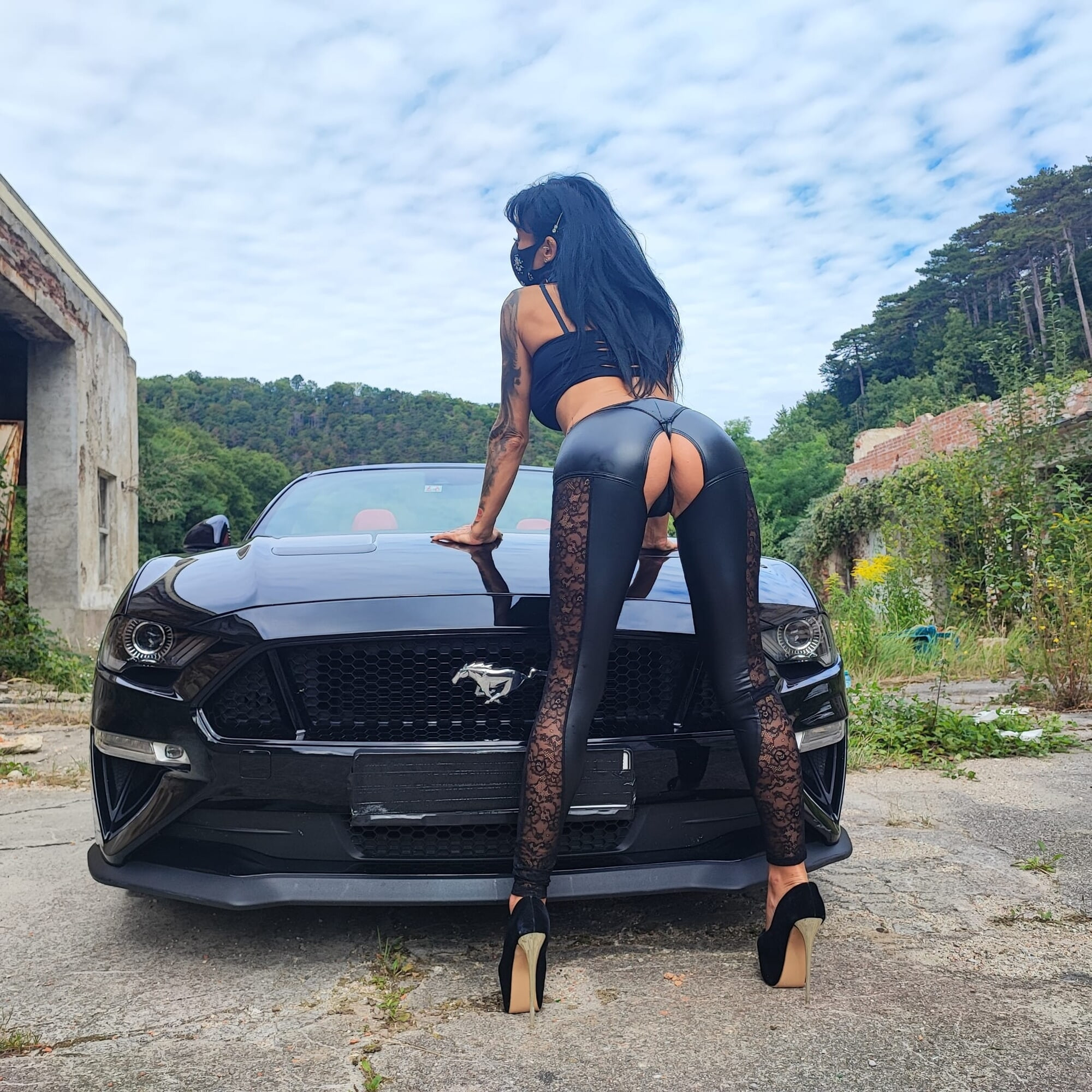 Vanessa and the Mustang Angel #24