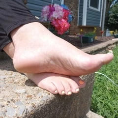 Showing Off Her Anklet 2