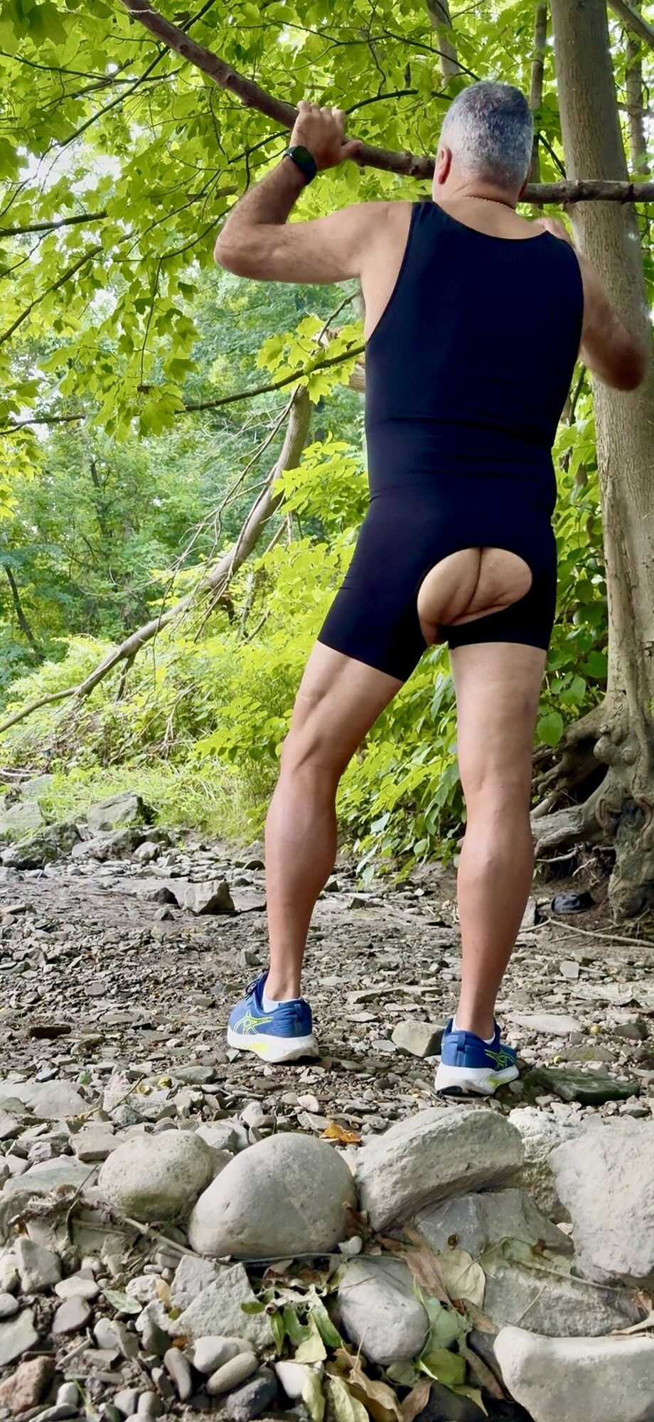 Crotchless bodysuit outside #4