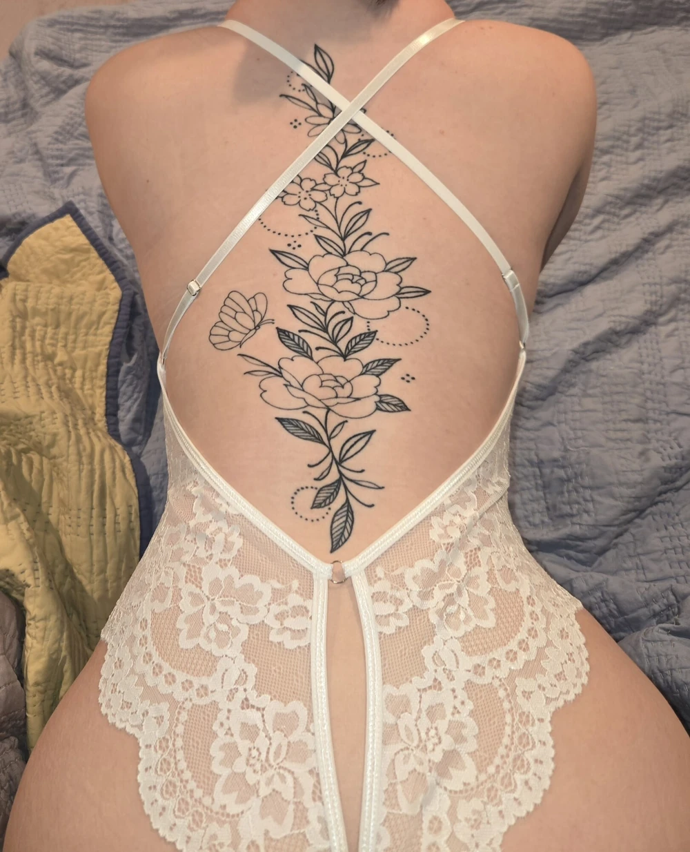 My new white lingerie #5
