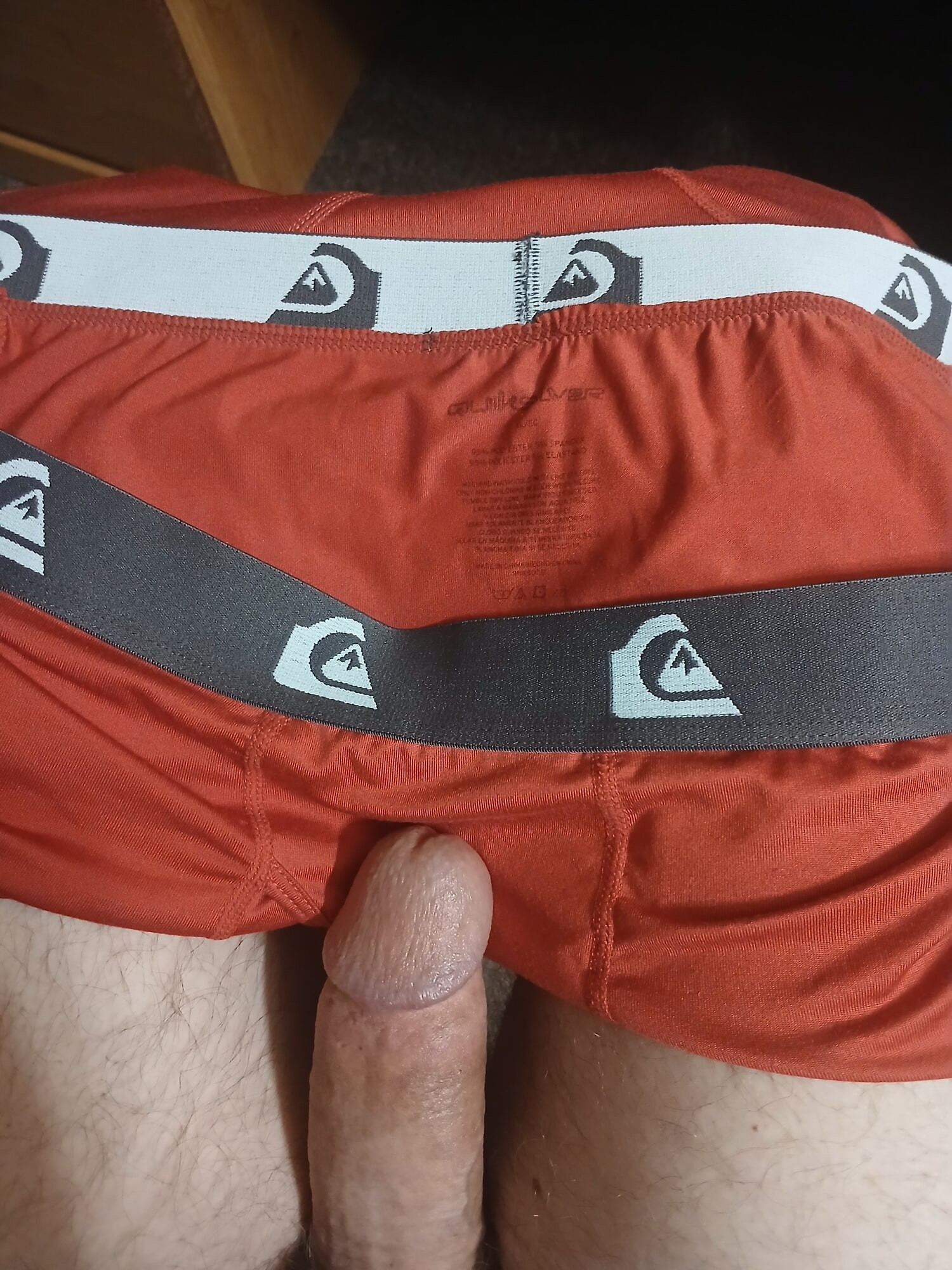 Red Quiksilver boxerbriefs  #17