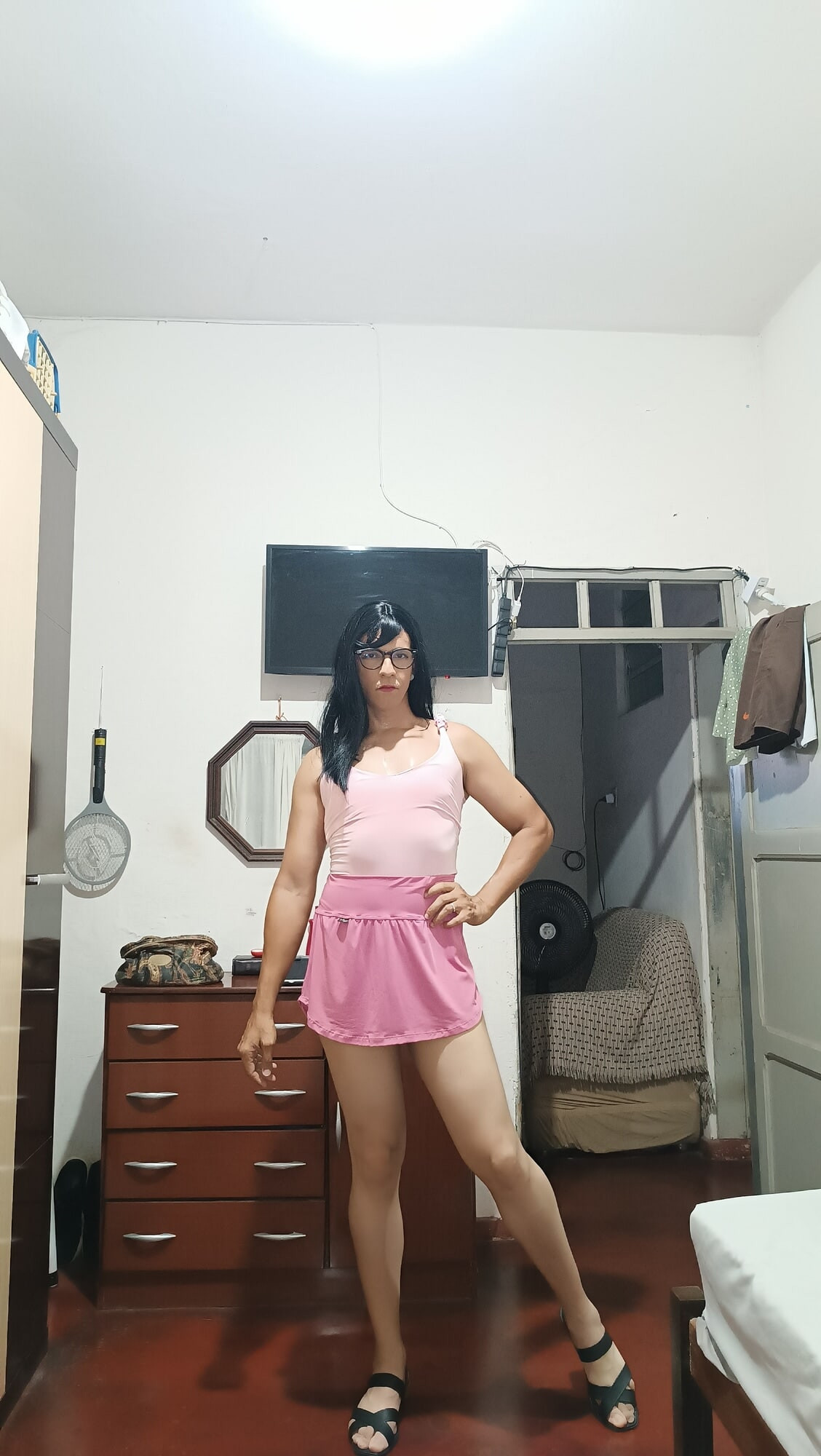 Sakura Nakamura Bodysuit Pink  #17