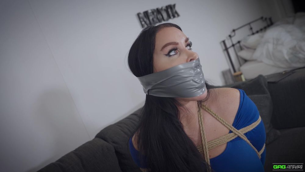 Jada - Tie Up and Tape Gag Me Hard in Bondage #10