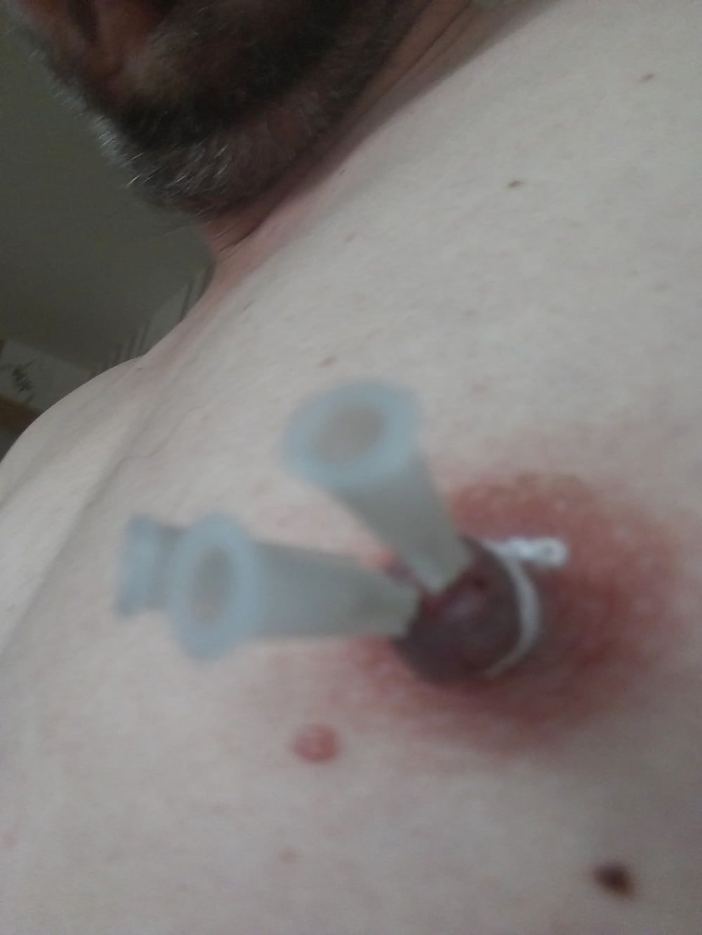 some more needles in my nipples