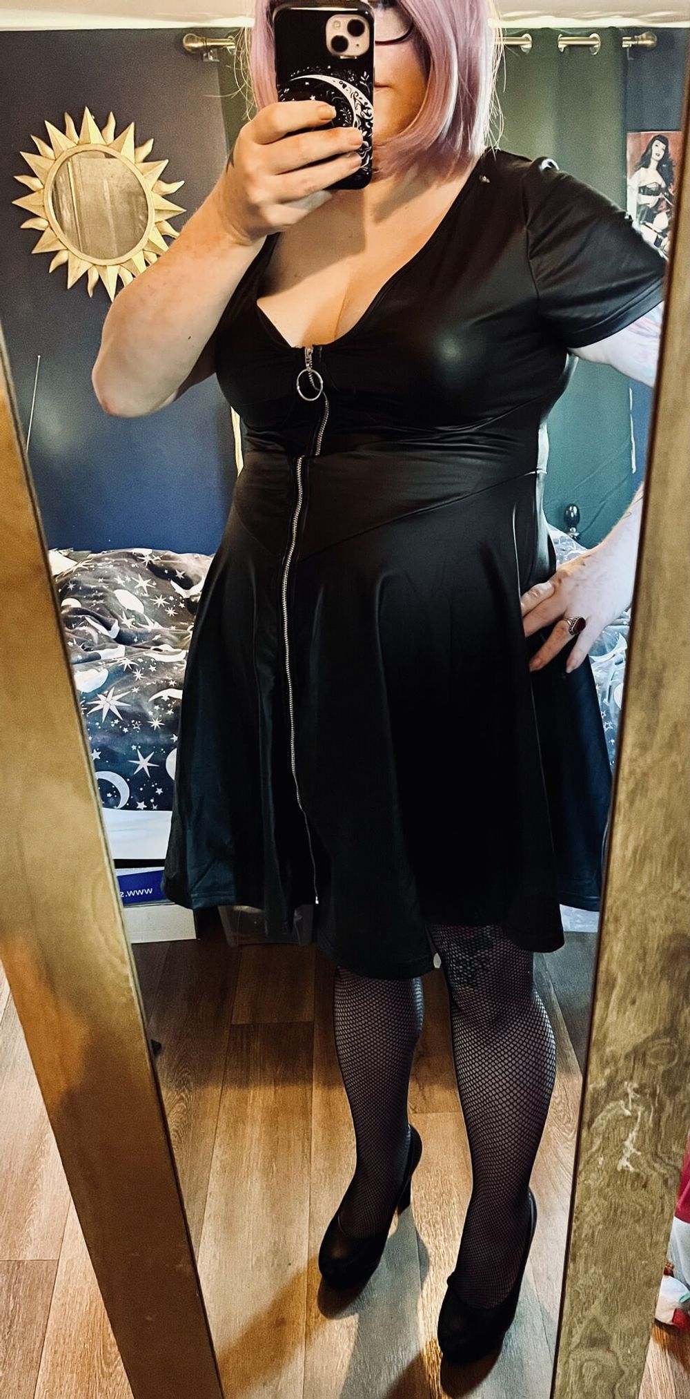 Tina Snua Selfies #44 - Leather Special #12