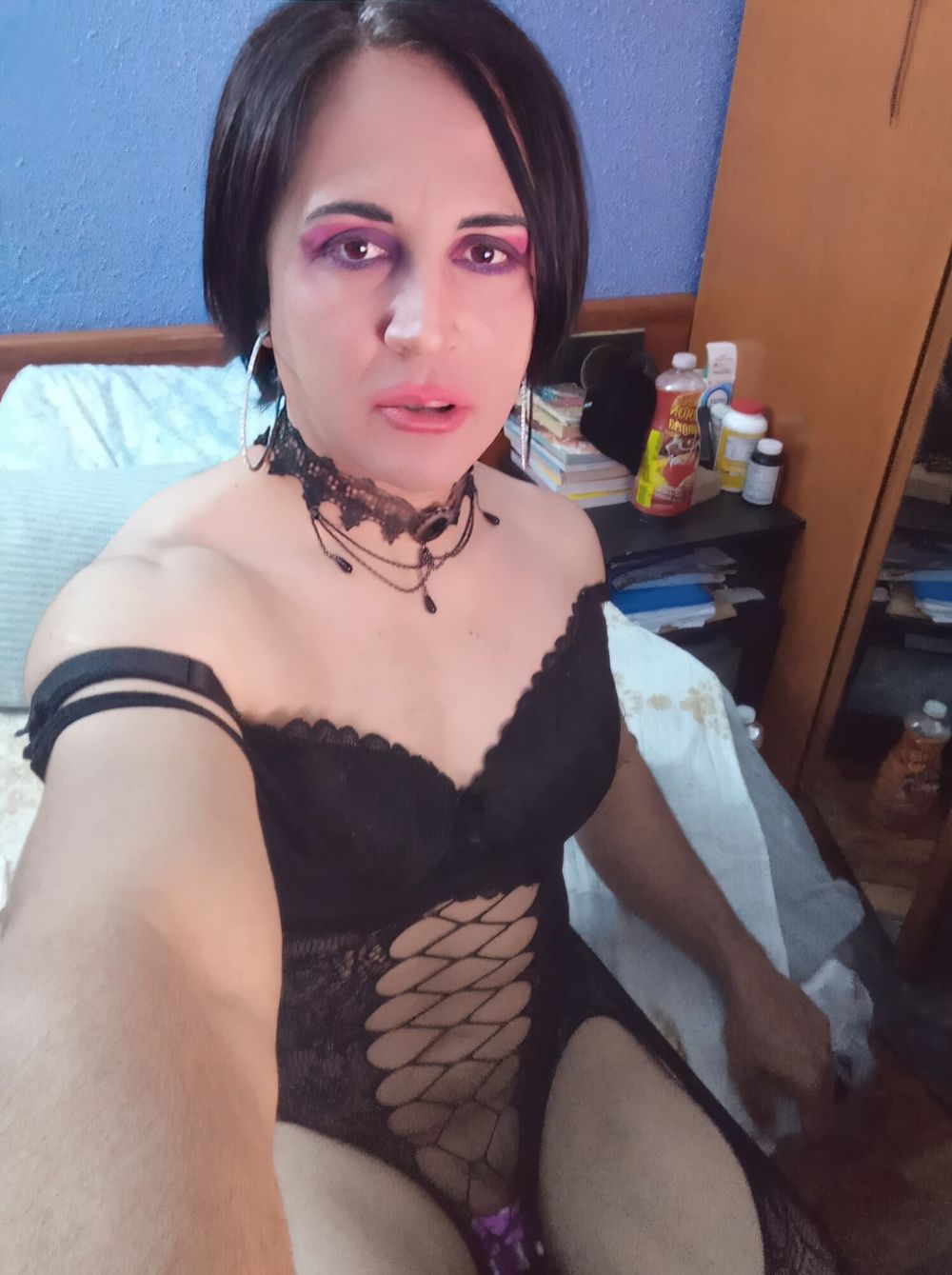 Sissy taniax in black bodysuit -Mayo 2023 #3