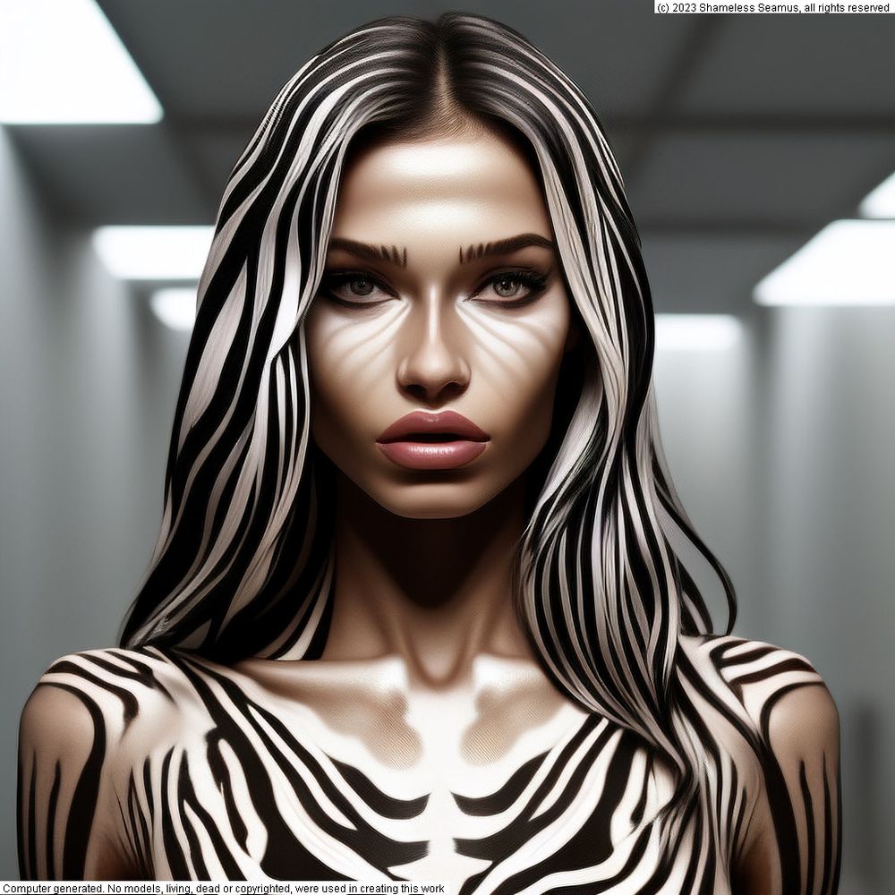 Zebra Girl #5