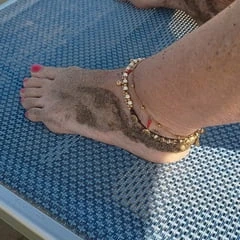 On the beach 