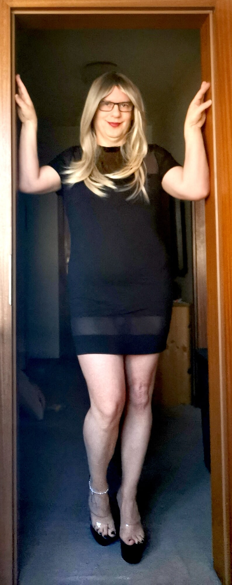 Curvy Dress With Contrast #7