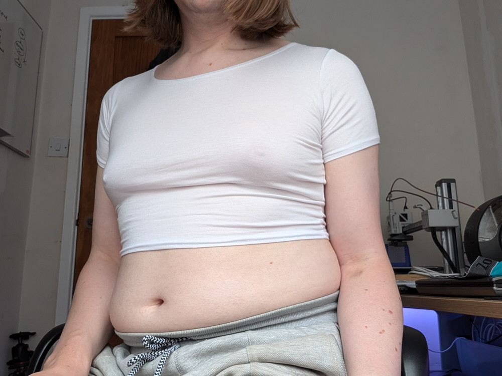 White Crop Top #3