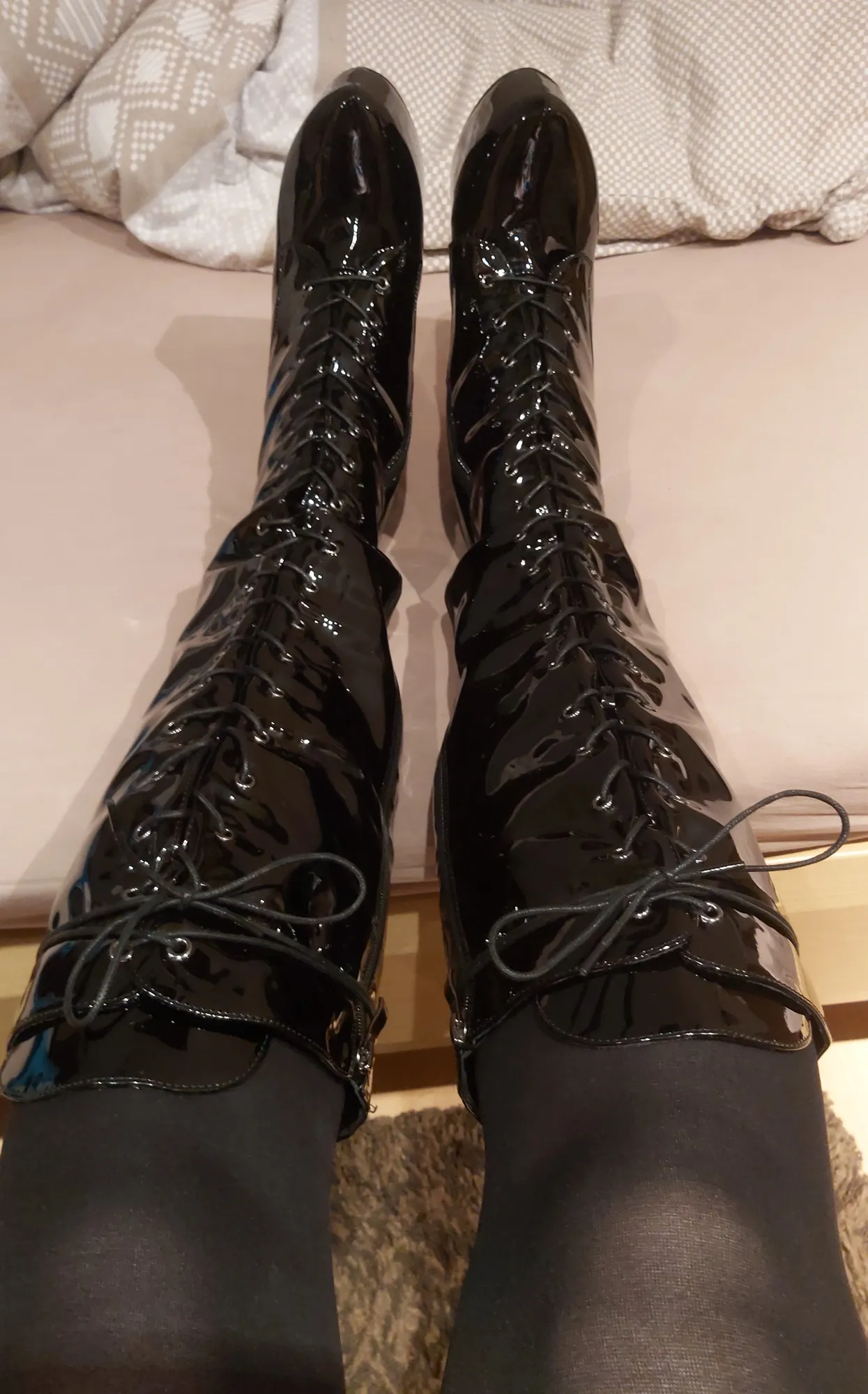 My First Boots And New Tiny Chastity And Some Other Stuff 26 Pics Xhamster