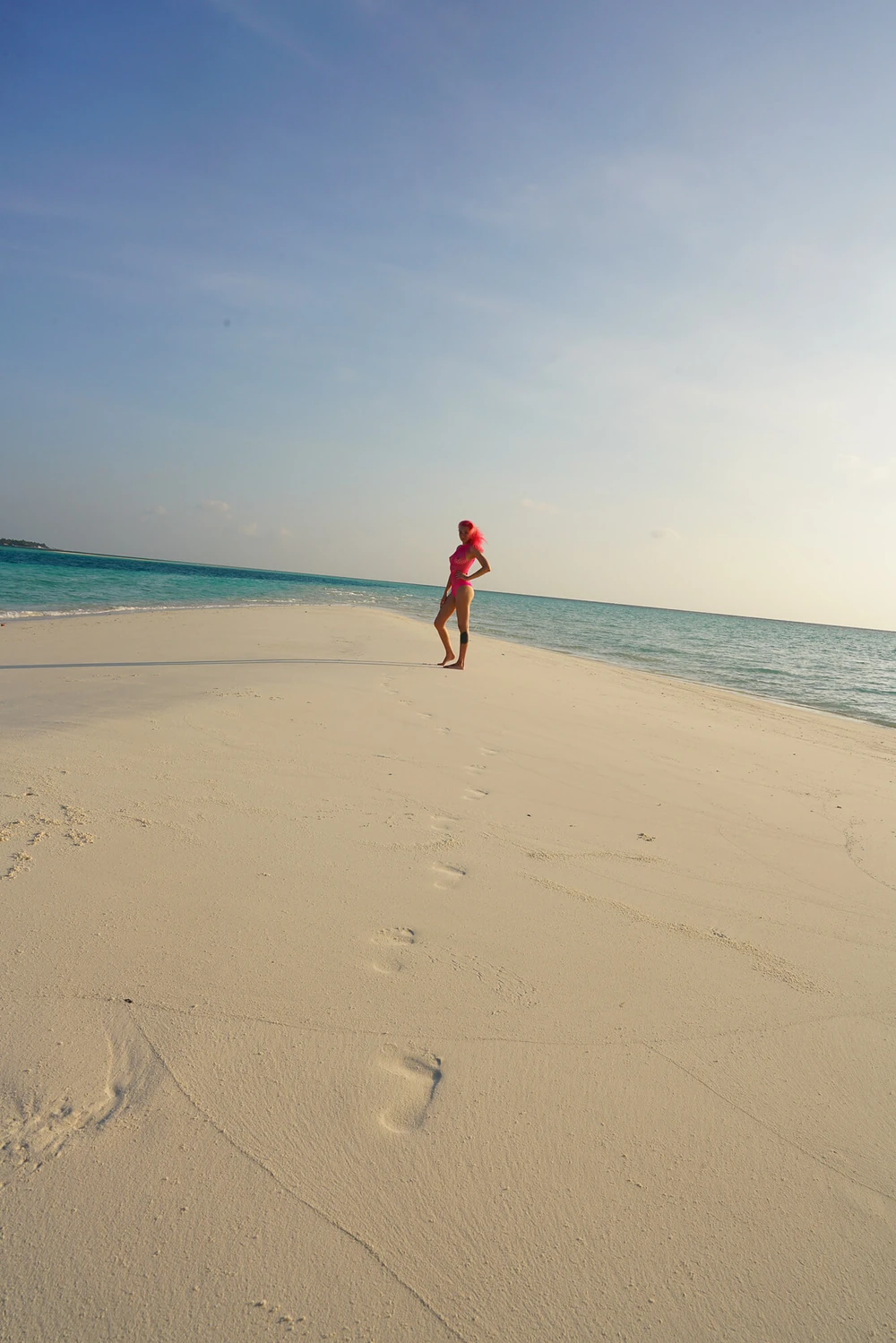 Vicky on the beach #4
