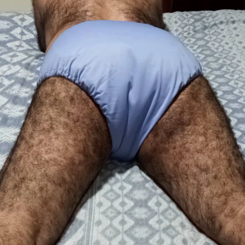WEARING BLUE DIAPER TO RELAX... #13