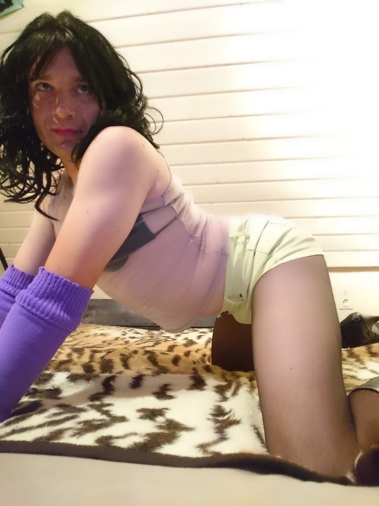 Sissy femboy alone at home (2019) #4