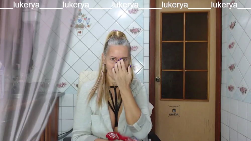 Trying on Lukerya panties #18