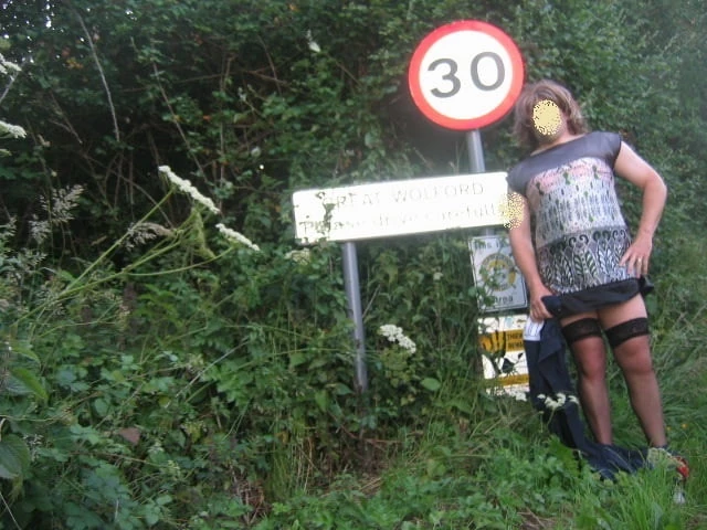 Stephanie in public #9