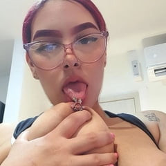 lick my nipples