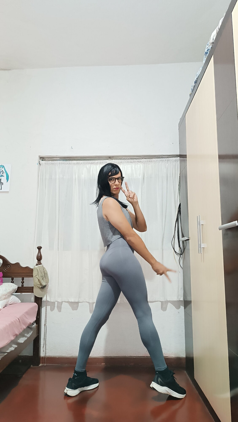 Sakura Nakamura Skinner legging Grey  #4