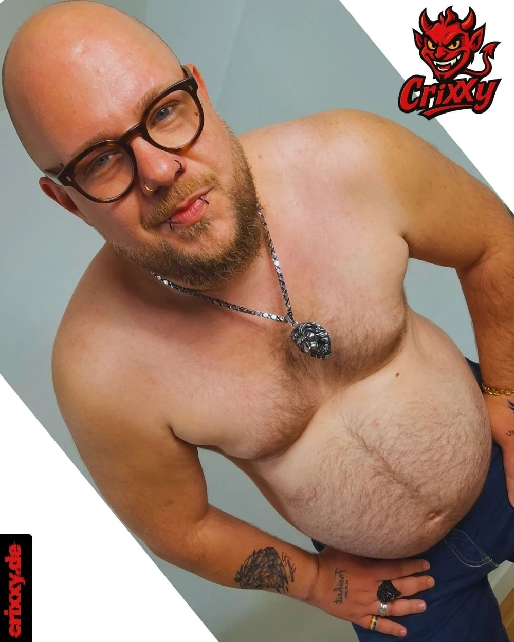 7 piercings, 3 tattoos – hairy, raw & horny exposed #4