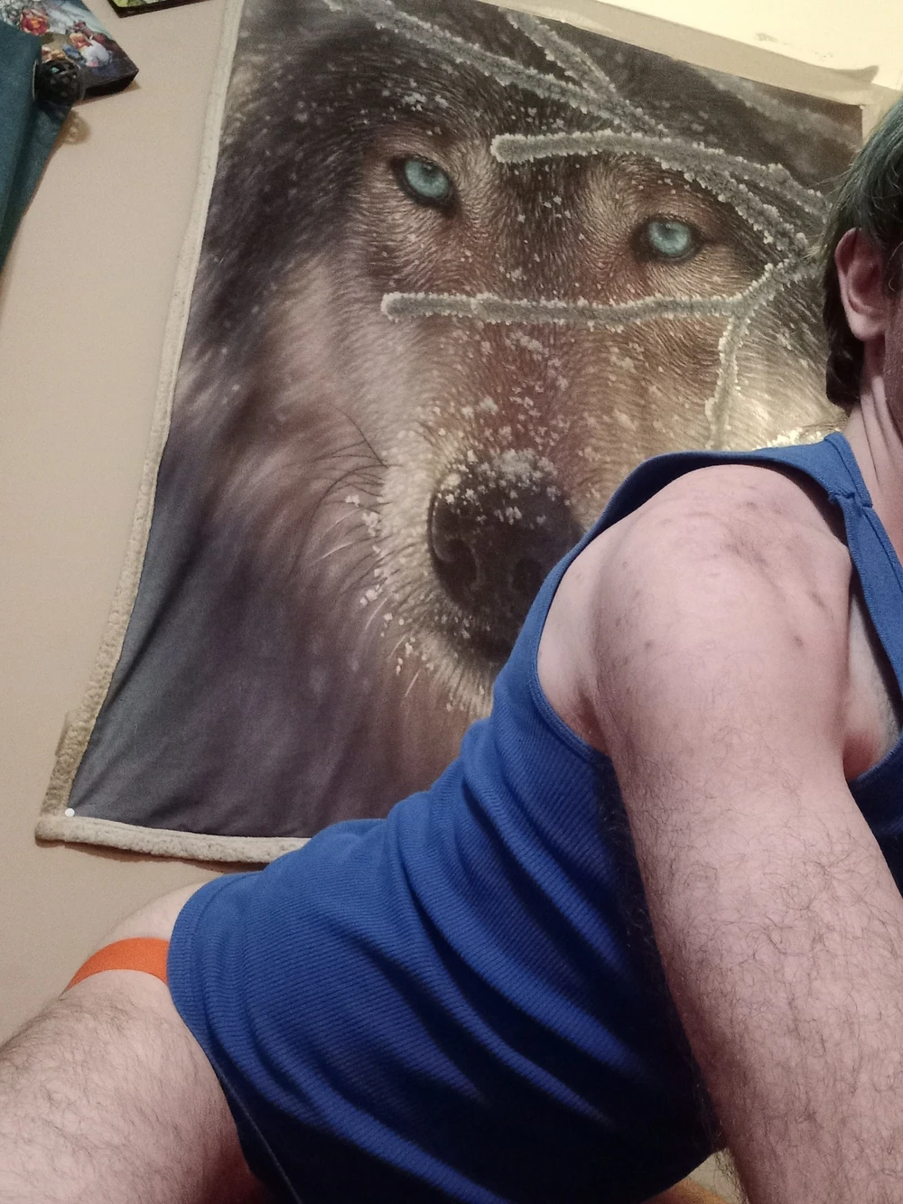 Puppers Showing off in underwear...again