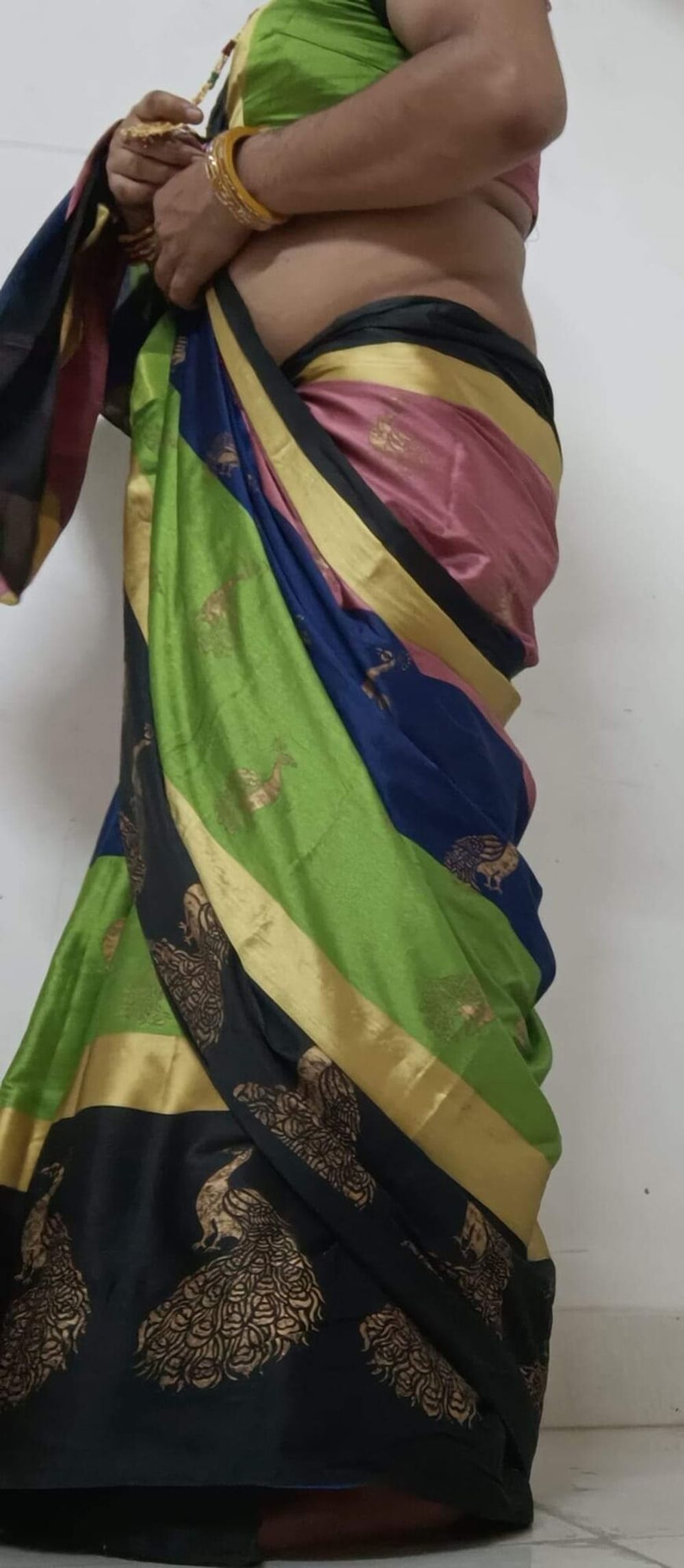 Wear rainbow 🌈 saree #18