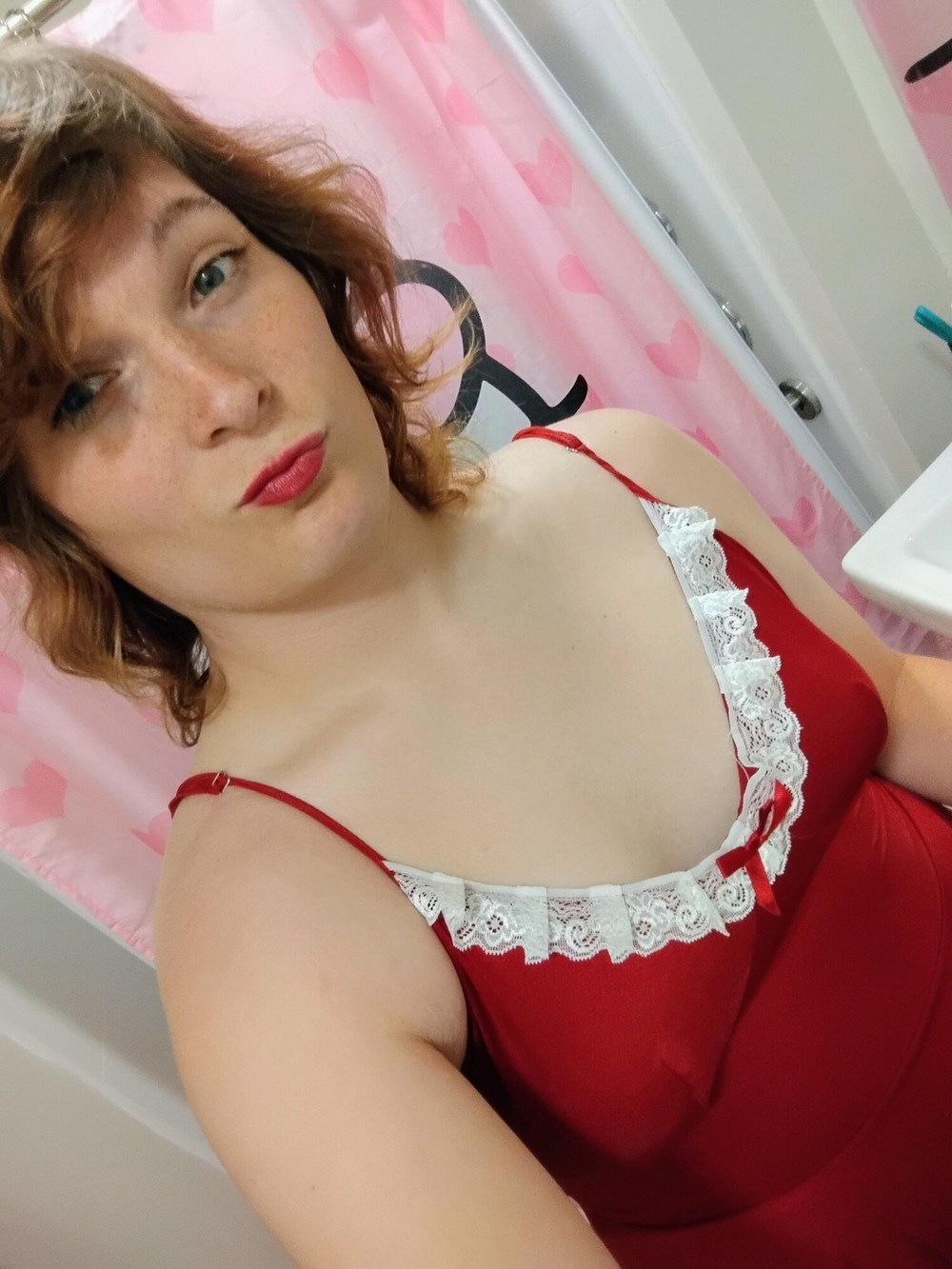 Red maid outfit  #29