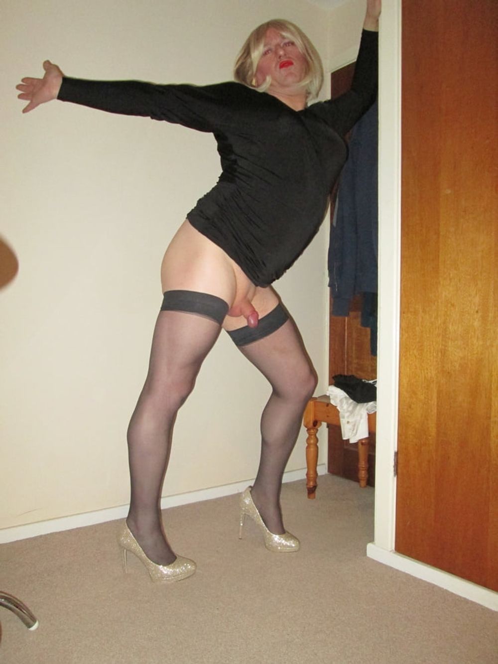 SISSY POSING IN FEMWEAR #5