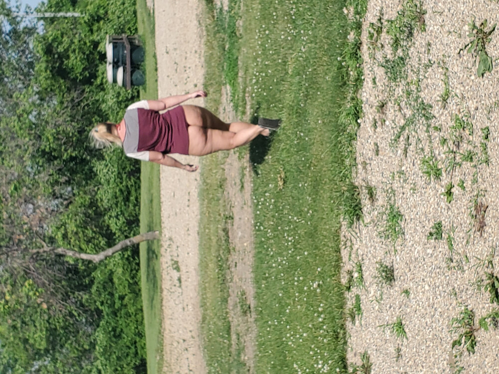 Red thong bikini  #11