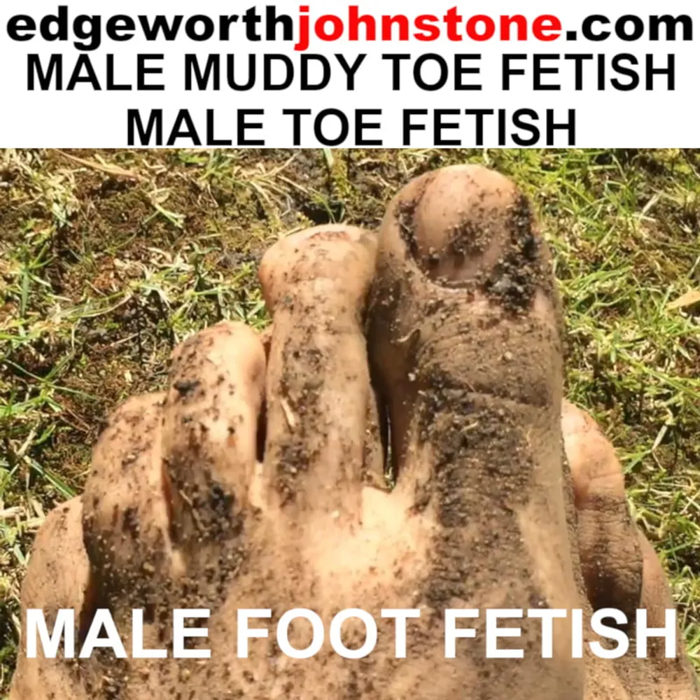 Muddy Toes - Dirty Male Toe Fetish Closeup Pics #7