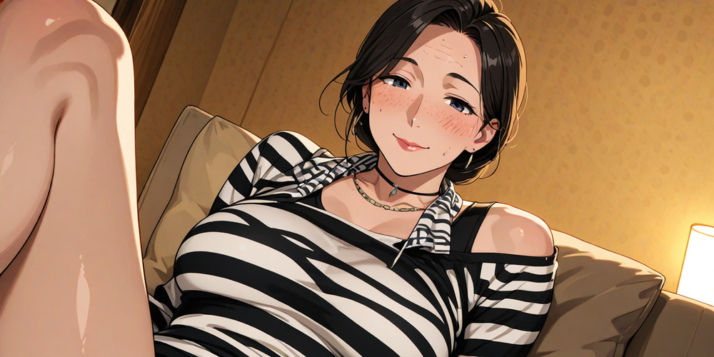 Brunette Teasing Digital Art #28