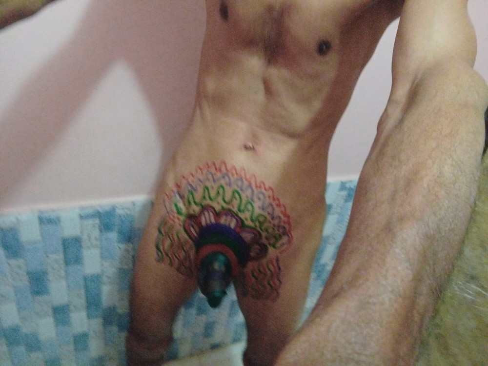 Sissy penis tattoo #43