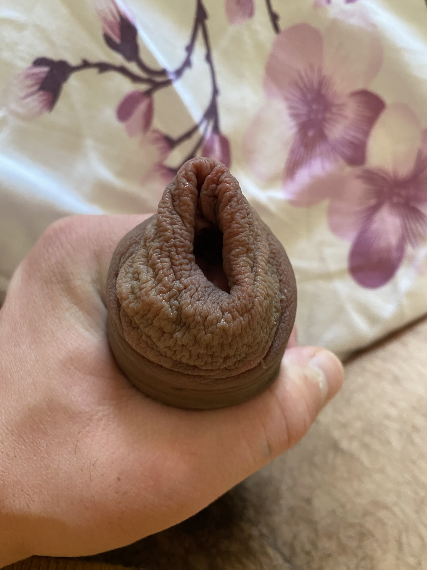 Extreme stretching foreskin #5