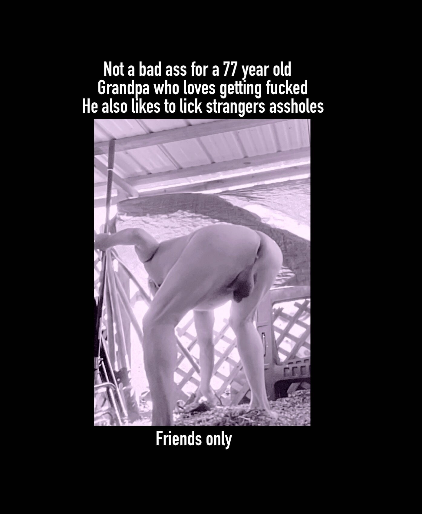 77 year old grandpa 