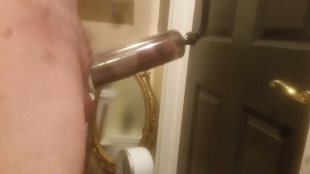 Cock pumping and dick stretching  #3