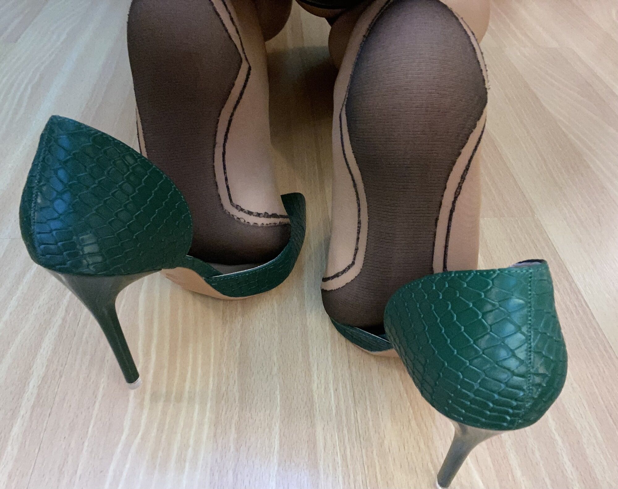 New Cuban heel nylons 