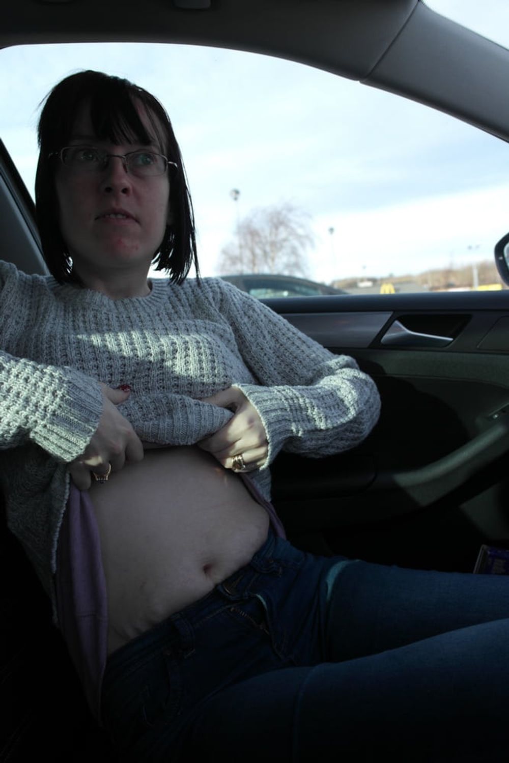 Flashing Tits Car Park