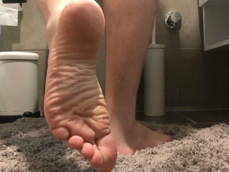 My feet, soles and butthole ready for use #40