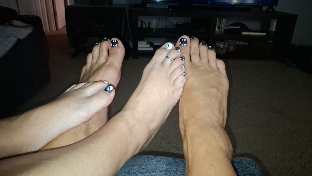 Footsie with my girlfriend #4