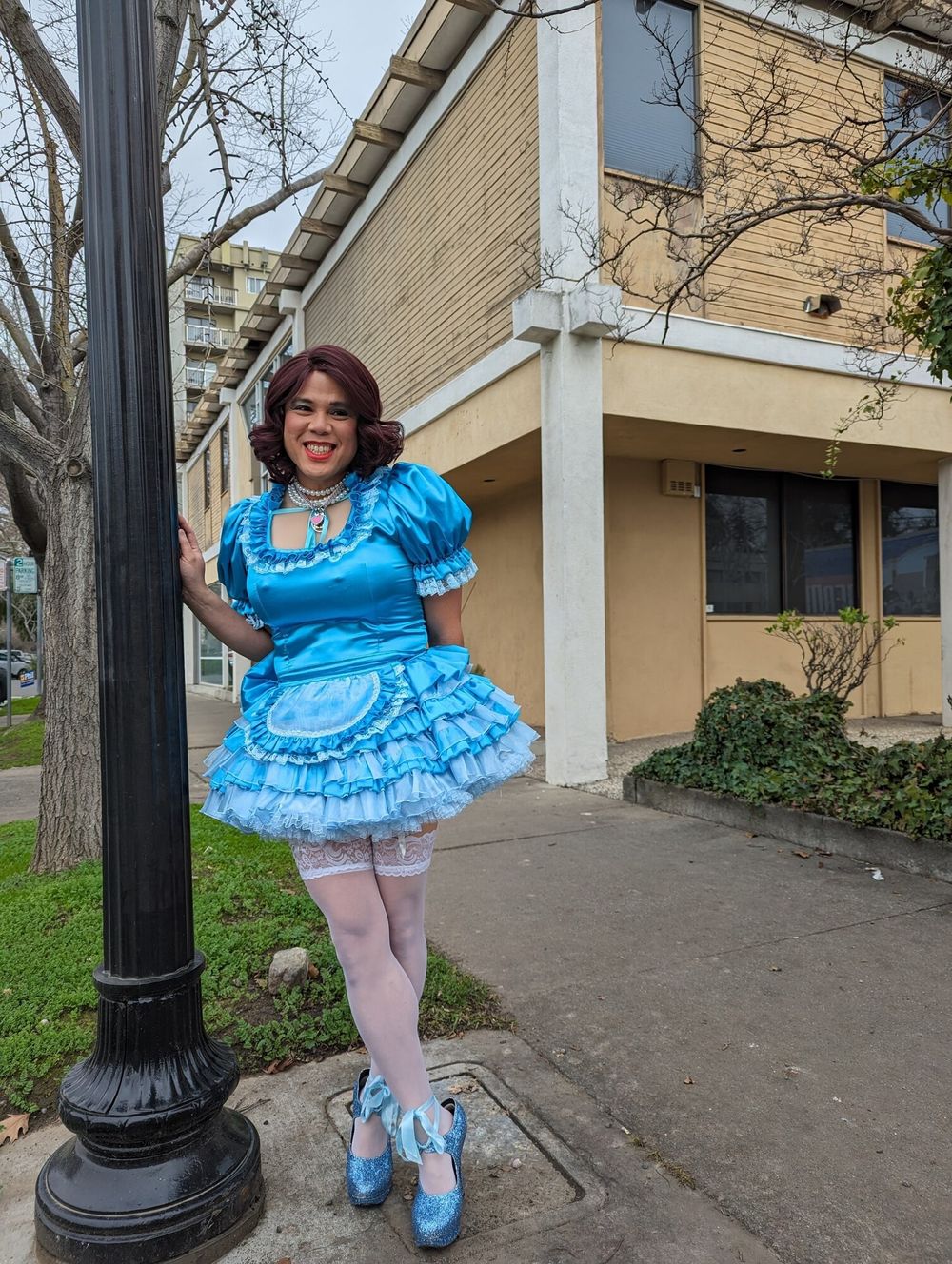 Sissy Candy goes out in public! #16