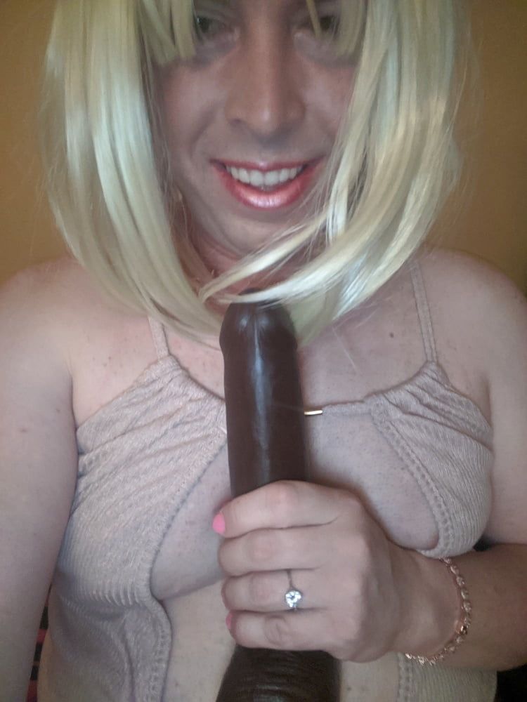 BBC Sissy Looking Cute while enjoying Black Cock #15