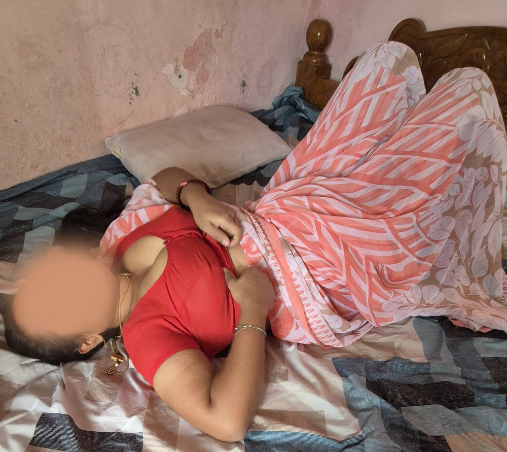 Sexy hot beautiful wife big breasts fucking in saree #7