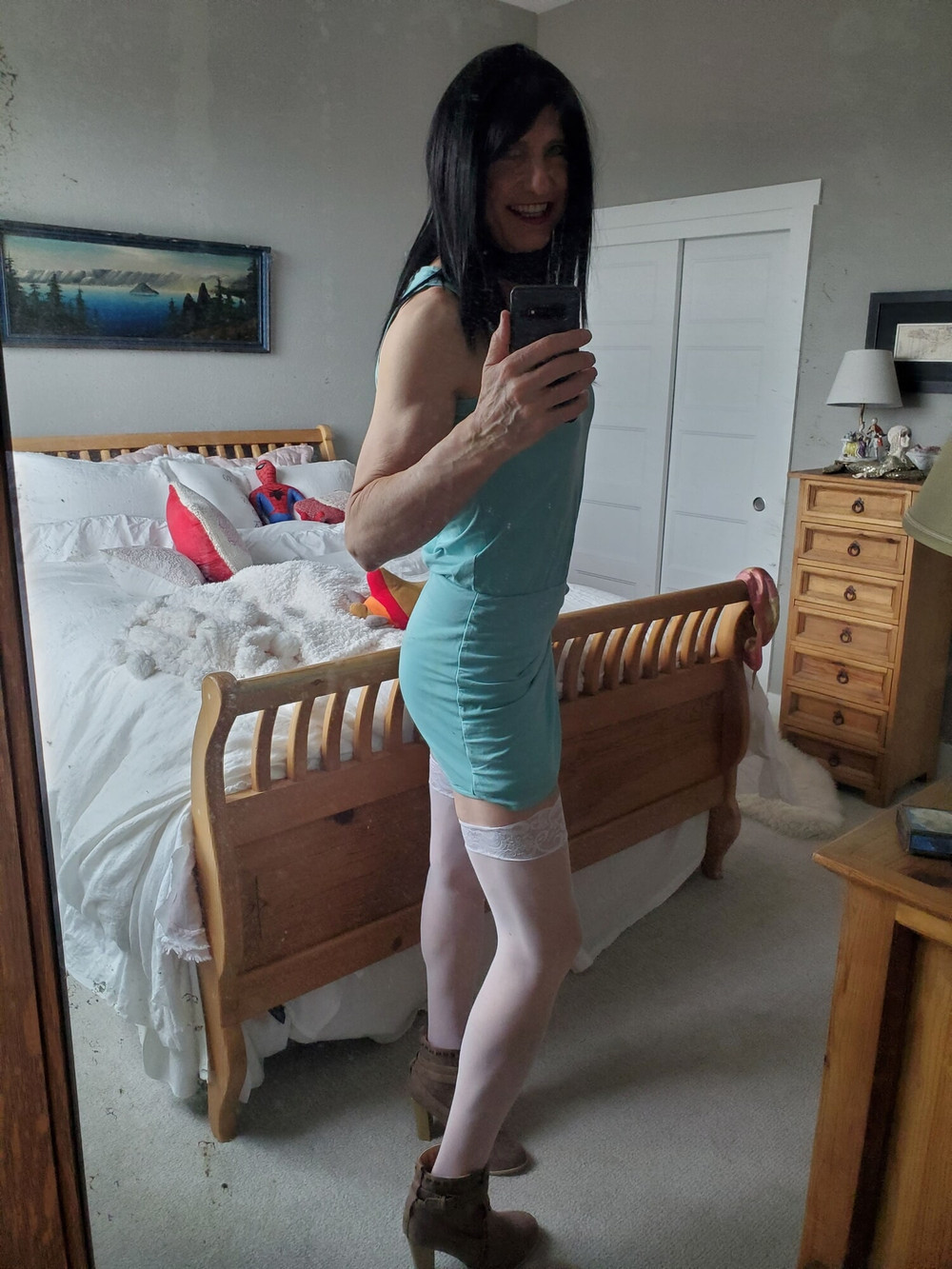 Blue dress three #28