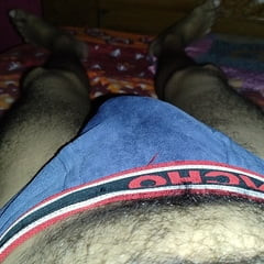 Undies hairy body