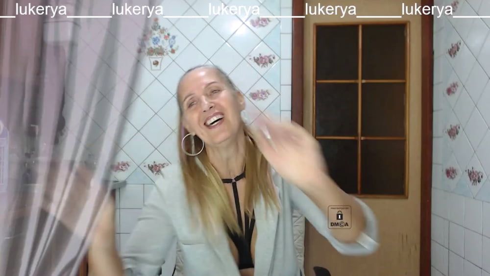 Trying on Lukerya panties #11