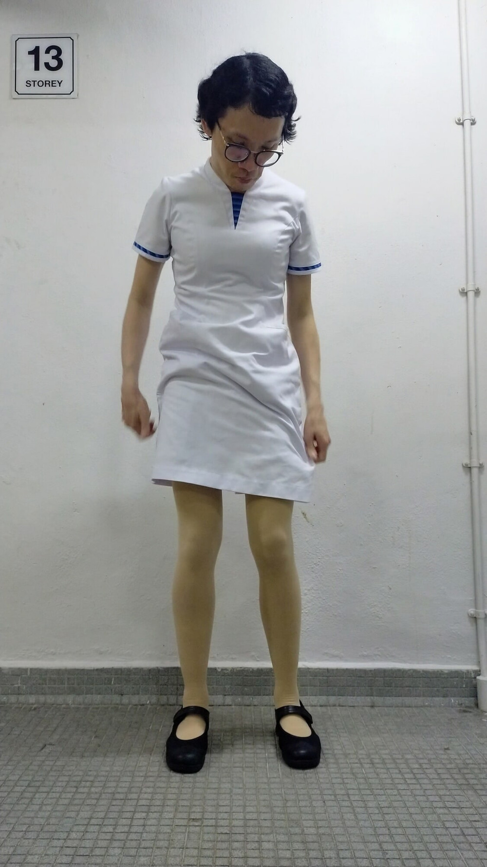 Celebrate nurses day by wearing a nurse uniform yourself. #19