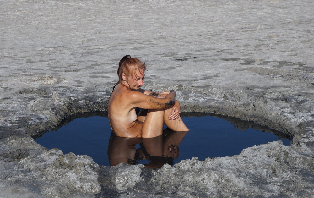 In the healing mud of salt lake Elton 3 #6