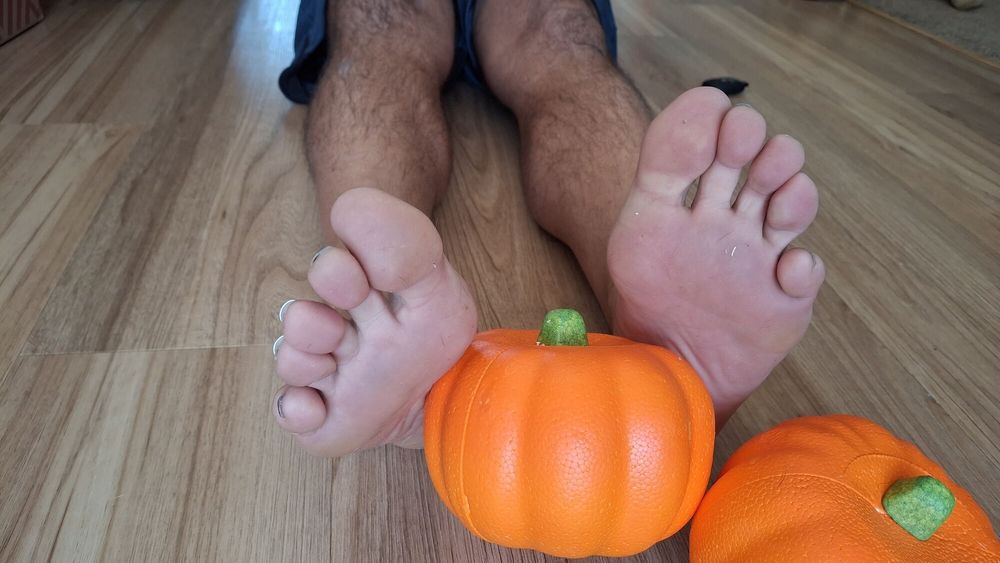 Pumpkin Foot Fetish #20