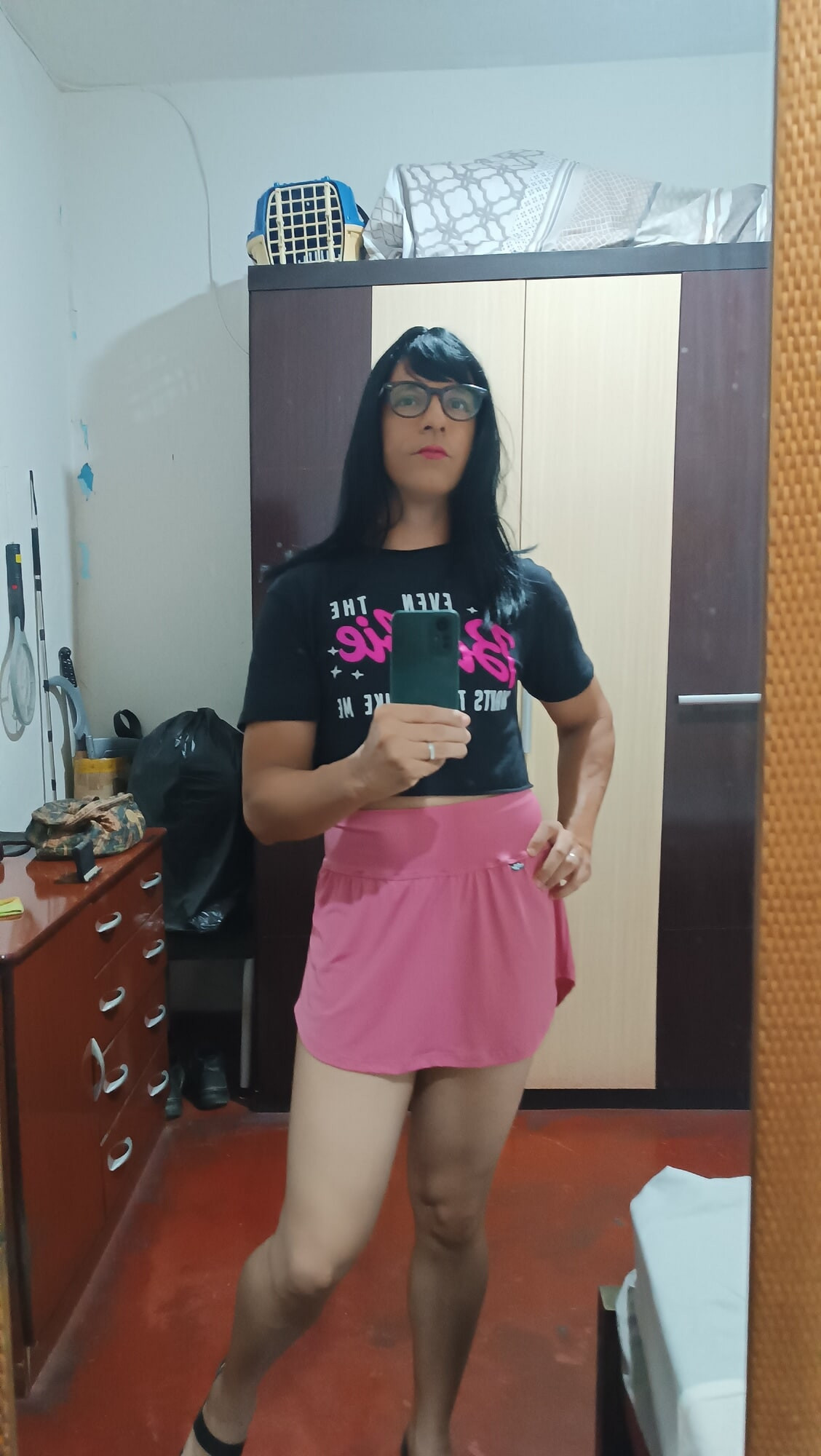 Sakura Nakamura Pink Dresser  #25